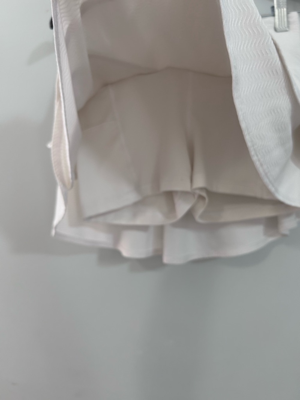 Athleta Girl White Serve Skort, L 10/12 - Picture 6 of 16